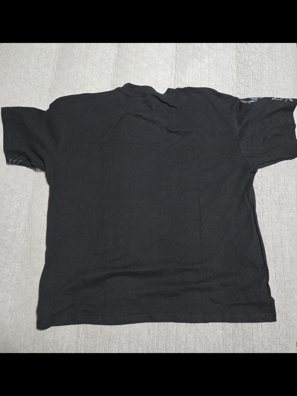 Marvel Black Venom Graphic Tee with Blue and Red Print - Picture 2 of 2